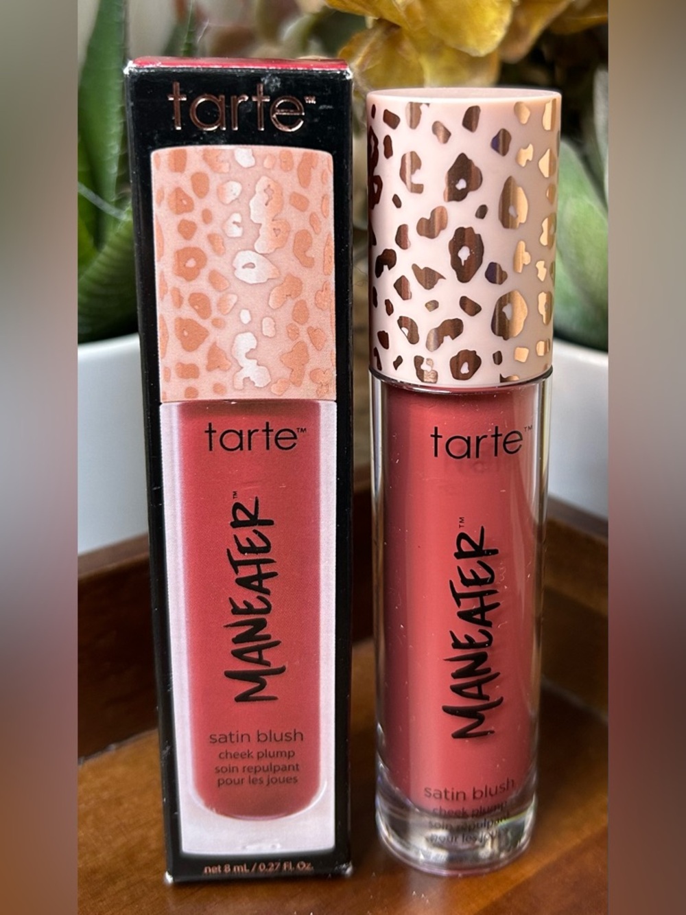tarte Maneater Liquid Satin Blush Cheek Plump - Pink Raspberry